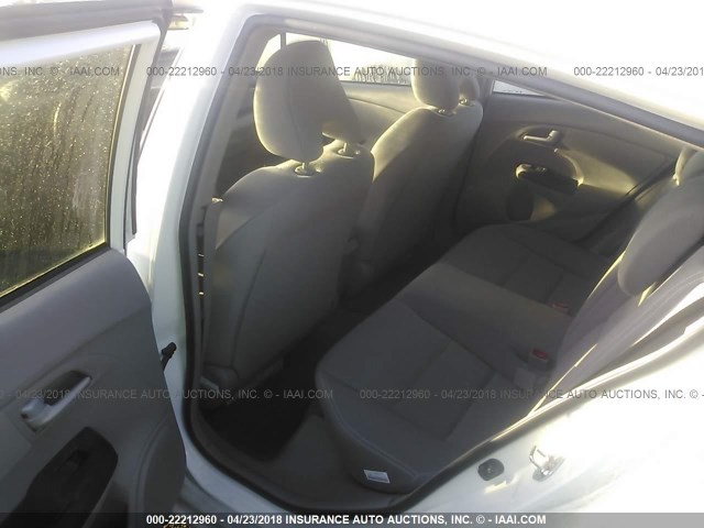 JHMZE2H50ES003270 - 2014 HONDA INSIGHT LX WHITE photo 8