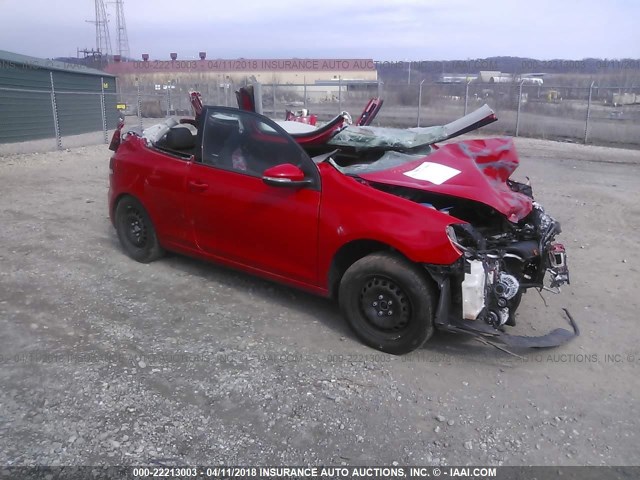 WVWBB7AJ6CW248886 - 2012 VOLKSWAGEN GOLF 红色 照片 1