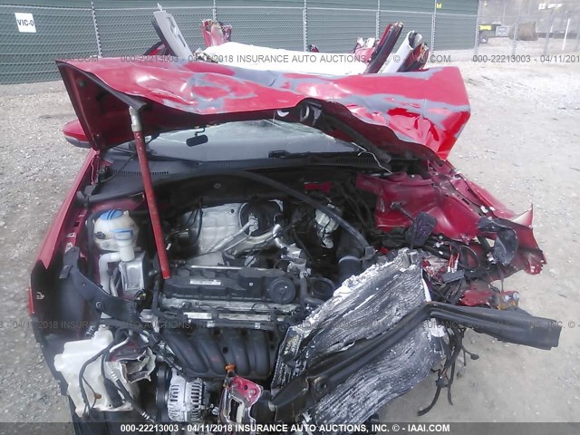 WVWBB7AJ6CW248886 - 2012 VOLKSWAGEN GOLF 红色 照片 10