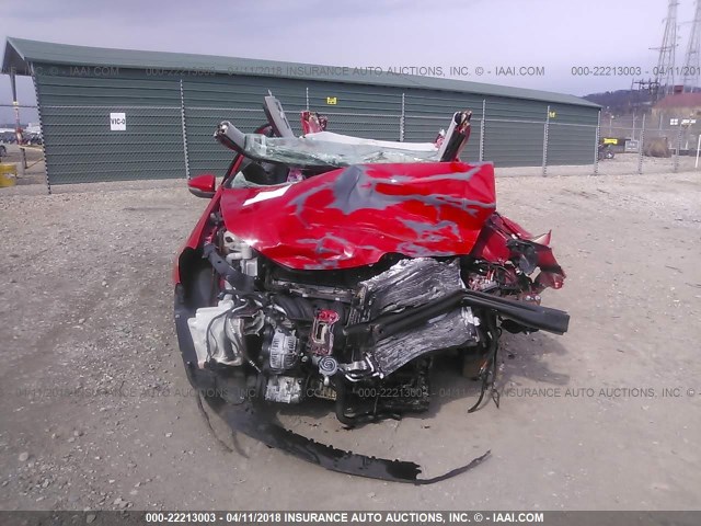 WVWBB7AJ6CW248886 - 2012 VOLKSWAGEN GOLF 红色 照片 6