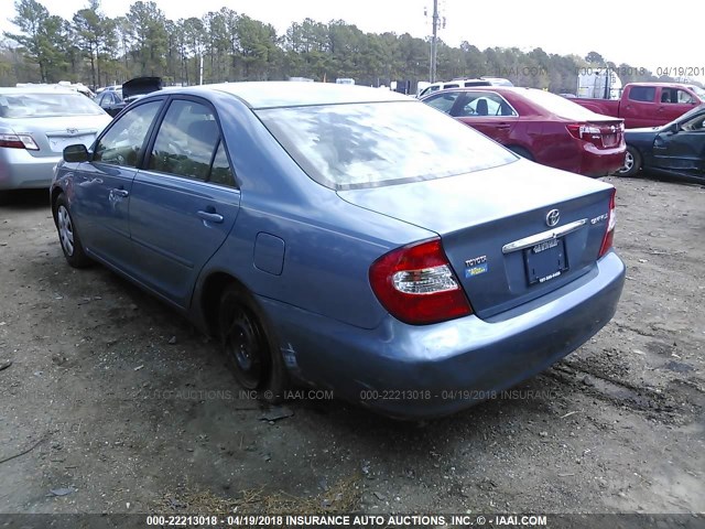4T1BE32K42U619816 - 2002 TOYOTA CAMRY LE/XLE/SE 蓝色 照片 6