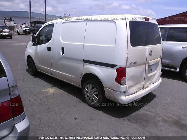 3N6CM0KN6GK691111 - 2016 NISSAN NV200 2.5S/2.5SV WHITE photo 3