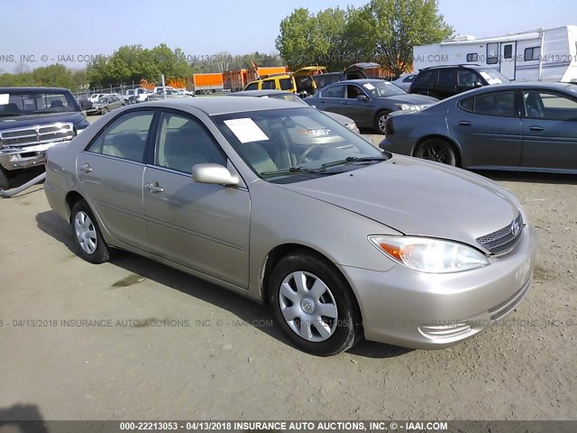 4T1BE32K64U301117 - 2004 TOYOTA CAMRY LE/XLE/SE ოქროსფერი ფოტო 1
