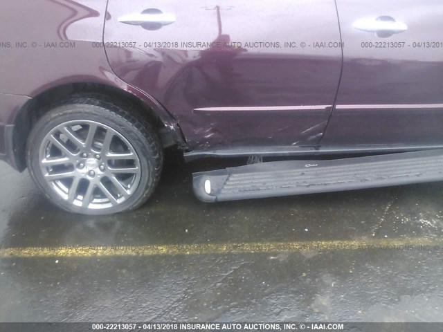 2HNYD2H6XBH519691 - 2011 ACURA MDX TECHNOLOGY BURGUNDY photo 6