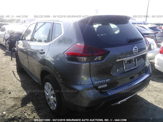 5N1AT2MTXJC731722 - 2018 NISSAN ROGUE S/SL BLACK photo 3