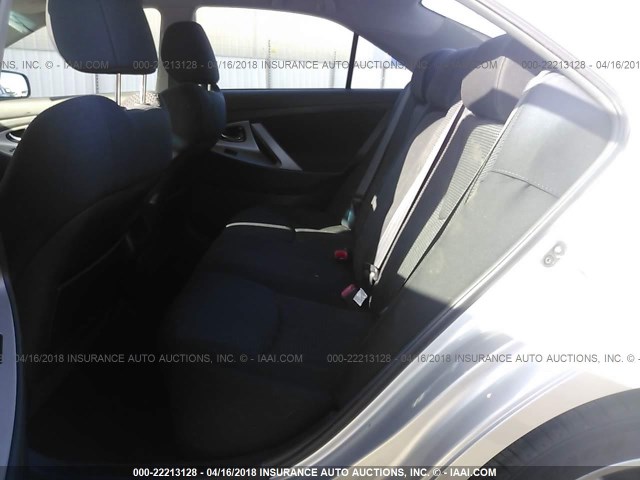 4T1BE46K27U726824 - 2007 TOYOTA CAMRY NEW GENERAT CE/LE/XLE/SE SILVER photo 8