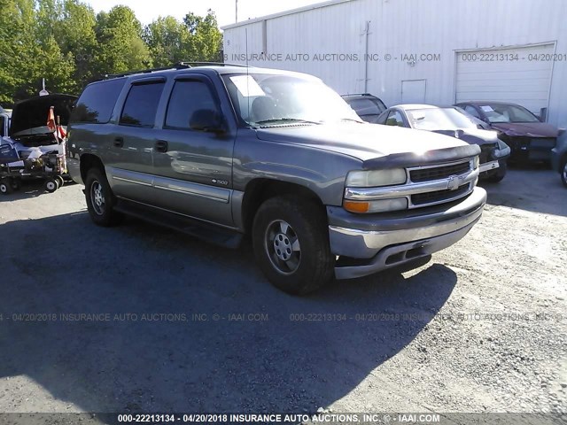 3GNEC16T5YG129399 - 2000 CHEVROLET SUBURBAN C1500 GRAY photo 1