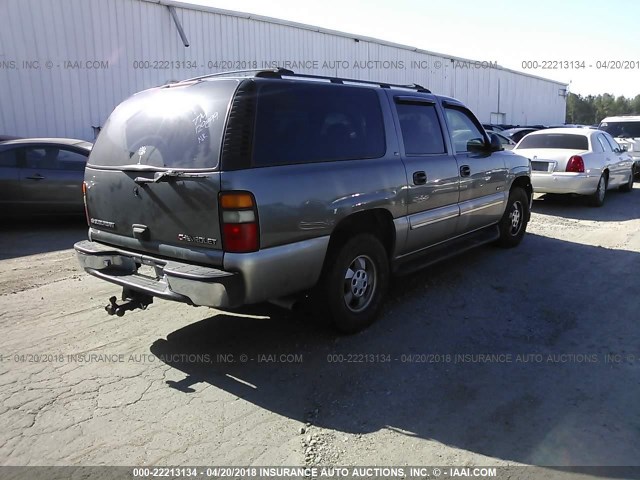 3GNEC16T5YG129399 - 2000 CHEVROLET SUBURBAN C1500 GRAY photo 4