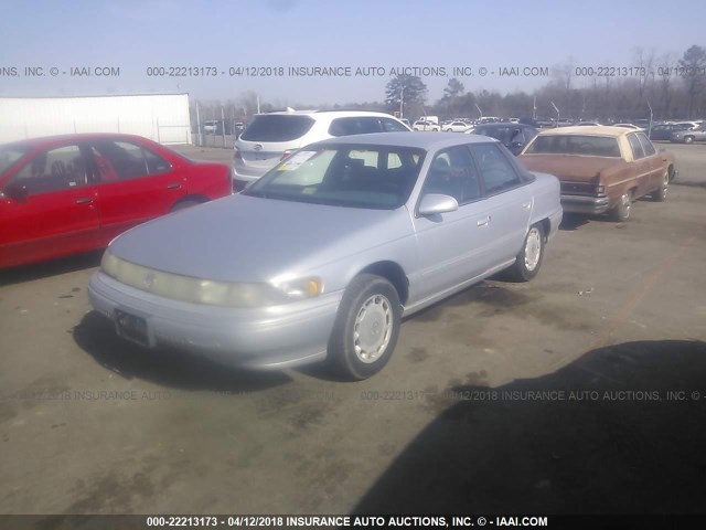 1MELM5046SA651372 - 1995 MERCURY SABLE GS SILVER photo 2