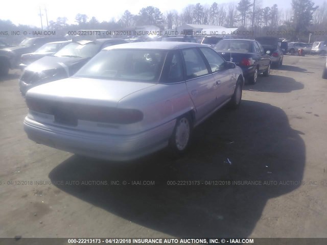 1MELM5046SA651372 - 1995 MERCURY SABLE GS SILVER photo 4