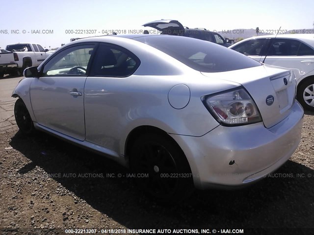 JTKDE177170160614 - 2007 TOYOTA SCION TC 银色 照片 3