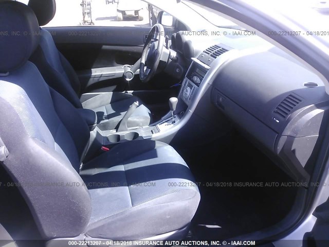 JTKDE177170160614 - 2007 TOYOTA SCION TC 银色 照片 5