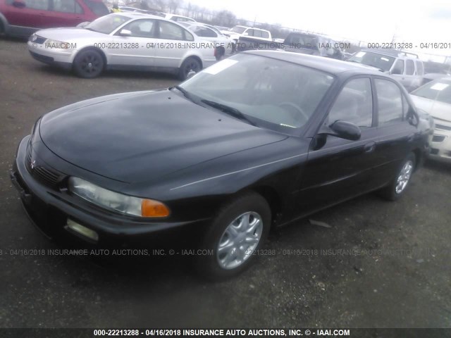 4A3AJ56G0VE039889 - 1997 MITSUBISHI GALANT ES/LS Qara foto 2