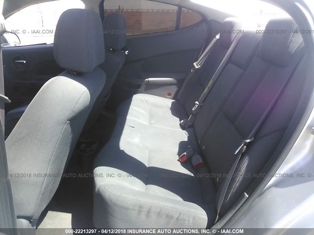2G2WP522351192628 - 2005 PONTIAC GRAND PRIX SILVER photo 8
