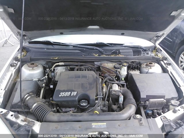 1G1ZT52815F315305 - 2005 CHEVROLET MALIBU LS 灰色 照片 10