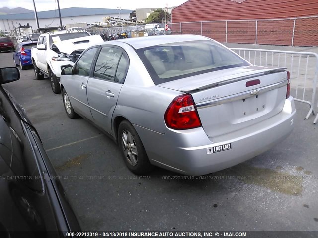 1G1ZT52815F315305 - 2005 CHEVROLET MALIBU LS 灰色 照片 3
