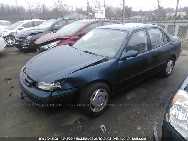 1NXBR18E7WZ132531 - 1998 TOYOTA COROLLA VE/CE/LE 青色 照片 2