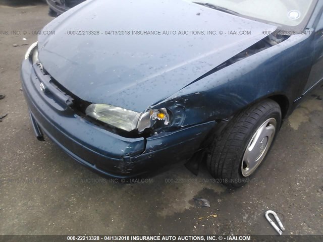 1NXBR18E7WZ132531 - 1998 TOYOTA COROLLA VE/CE/LE 青色 照片 6