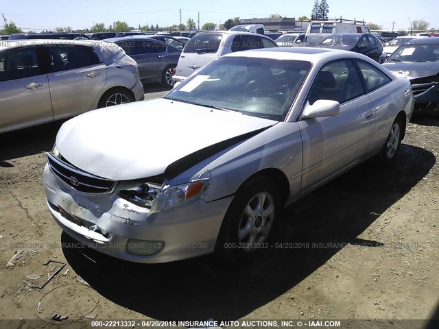 2T1CF28P7YC307871 - 2000 TOYOTA CAMRY SOLARA SE/SLE Gümüş foto 2