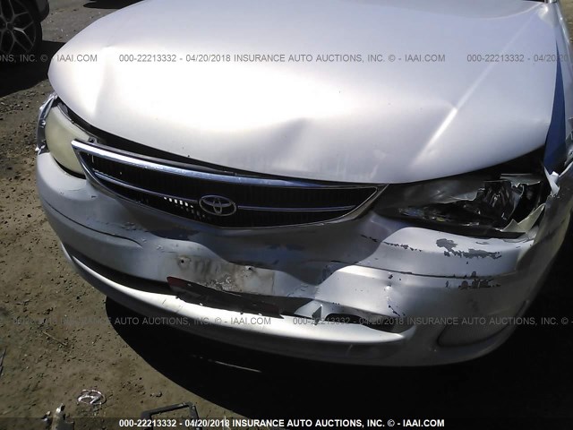 2T1CF28P7YC307871 - 2000 TOYOTA CAMRY SOLARA SE/SLE SILVER photo 6