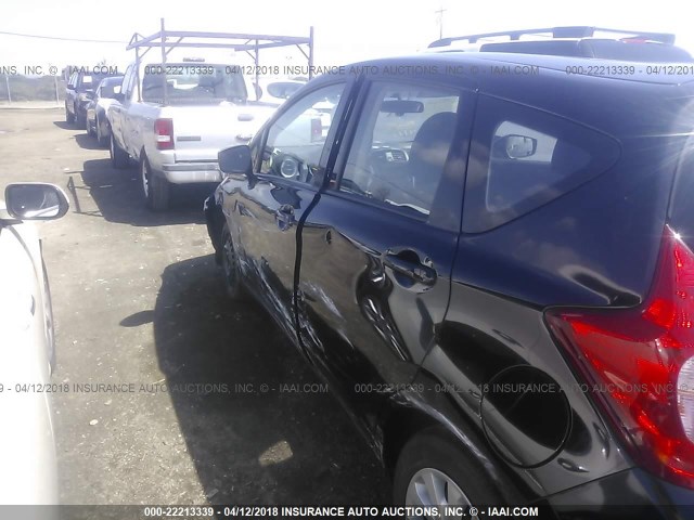3N1CE2CP9FL419577 - 2015 NISSAN VERSA NOTE S/S PLUS/SV/SL/SR BLACK photo 6