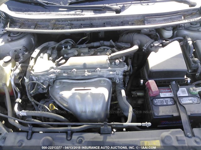 JTKJF5C77B3005182 - 2011 TOYOTA SCION TC 银色 照片 10