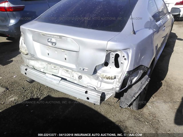 JTKJF5C77B3005182 - 2011 TOYOTA SCION TC 银色 照片 6