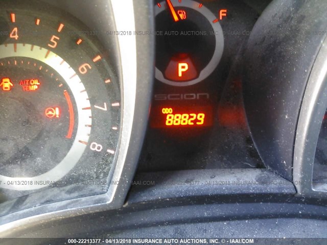 JTKJF5C77B3005182 - 2011 TOYOTA SCION TC 银色 照片 7