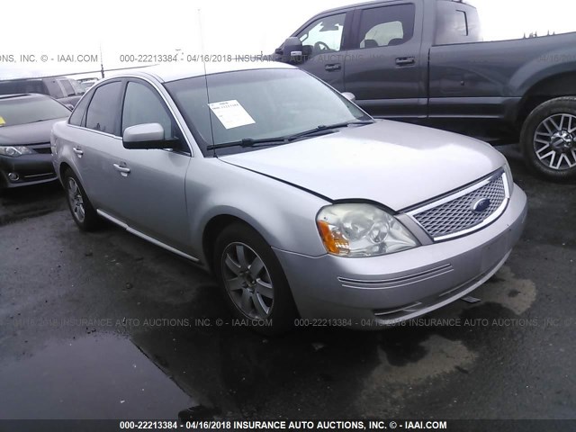 1FAHP24177G163992 - 2007 FORD FIVE HUNDRED SEL SILVER photo 1