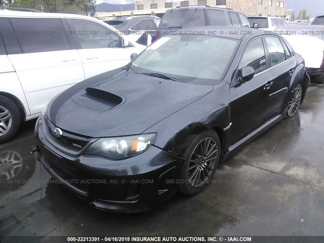 JF1GV7E67BG522971 - 2011 SUBARU IMPREZA WRX GRAY photo 2