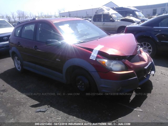 5Y2SL62823Z457740 - 2003 PONTIAC VIBE MAROON photo 1