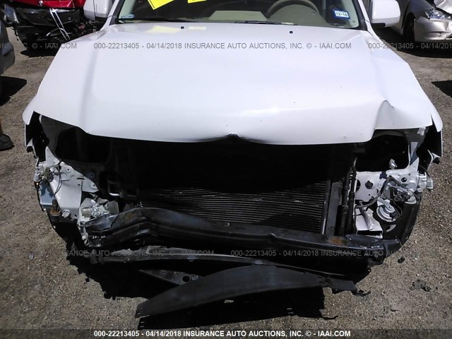 1FMCU0EG4CKA67342 - 2012 FORD ESCAPE LIMITED WHITE photo 6