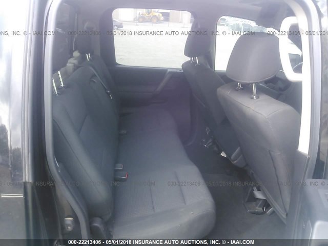 1N6BA07D18N344401 - 2008 NISSAN TITAN XE/SE/LE BLACK photo 8