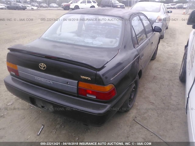 1NXAE09B9RZ211953 - 1994 TOYOTA COROLLA LE/DX 黑色 照片 4