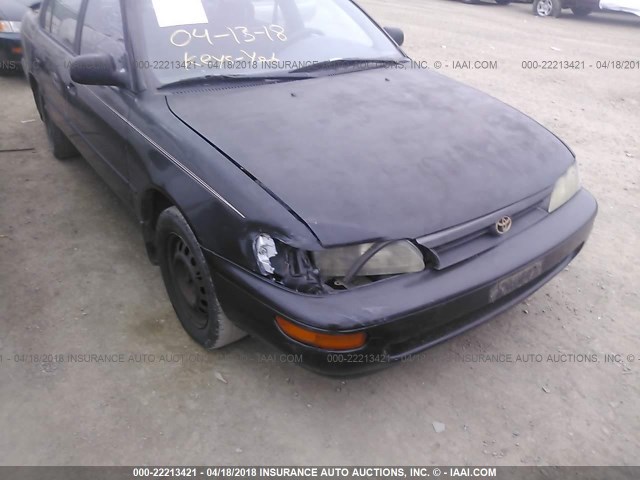 1NXAE09B9RZ211953 - 1994 TOYOTA COROLLA LE/DX 黑色 照片 6