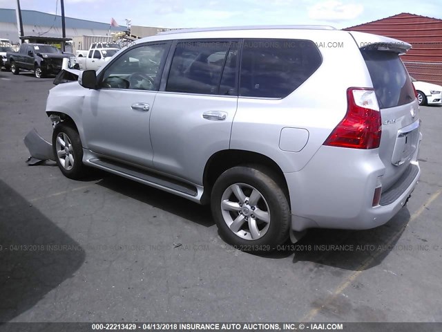 JTJBM7FX3A5013529 - 2010 LEXUS GX SILVER photo 3