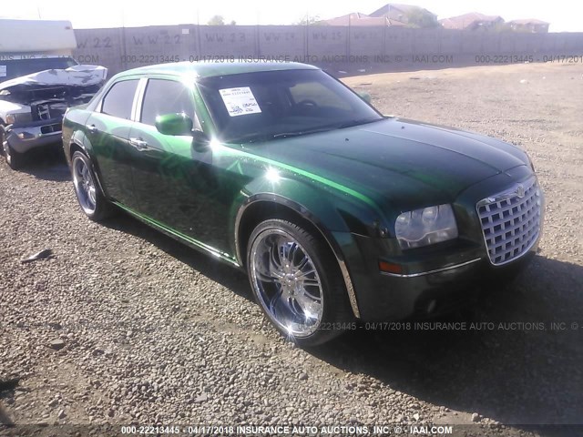 2C3KA53GX6H525698 - 2006 CHRYSLER 300 TOURING GREEN photo 1