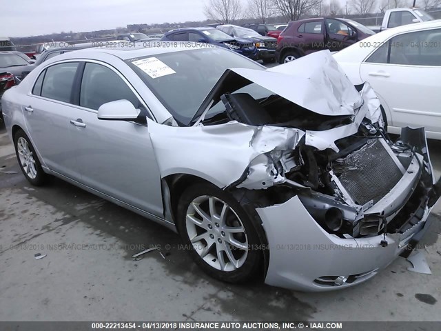 1G1ZG5E79CF283417 - 2012 CHEVROLET MALIBU LTZ 银色 照片 1