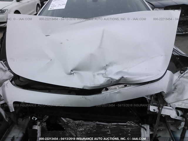 1G1ZG5E79CF283417 - 2012 CHEVROLET MALIBU LTZ 银色 照片 10