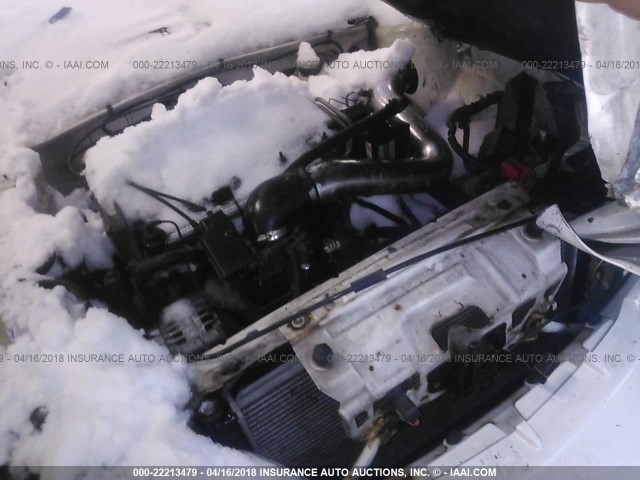 1G1JF12T6Y7431776 - 2000 CHEVROLET CAVALIER Z24 WHITE photo 10