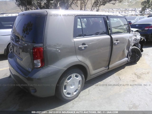 JTLZE4FE8DJ043220 - 2013 TOYOTA SCION XB Qəhvəyi foto 4