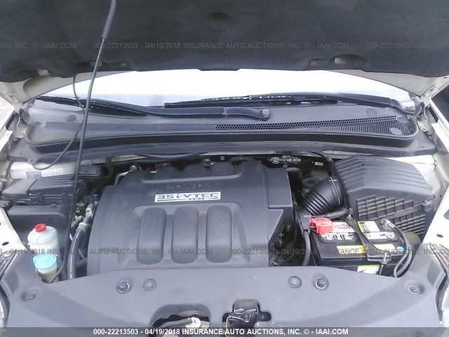 5FNRL387X6B414611 - 2006 HONDA ODYSSEY EXL ვერცხლისფერი ფოტო 10