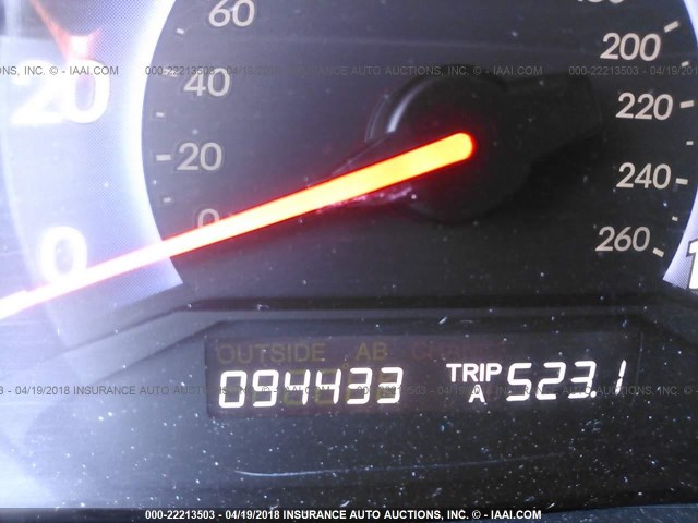 5FNRL387X6B414611 - 2006 HONDA ODYSSEY EXL ვერცხლისფერი ფოტო 7