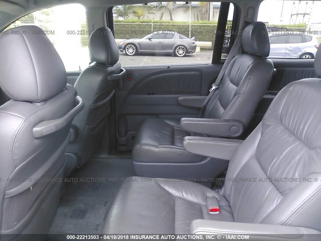 5FNRL387X6B414611 - 2006 HONDA ODYSSEY EXL ვერცხლისფერი ფოტო 8
