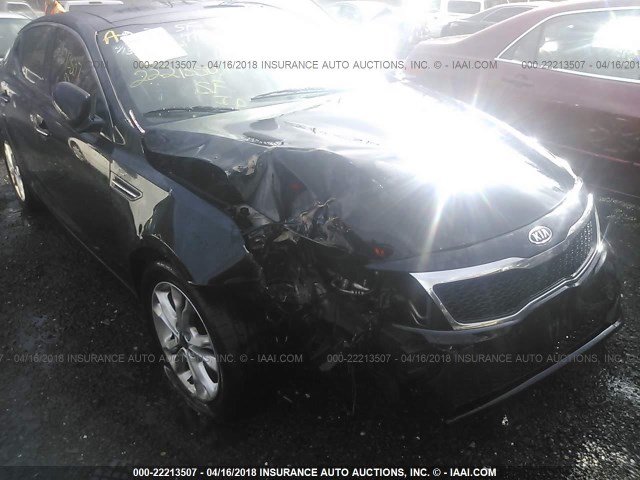 KNAGN4A7XB5061300 - 2011 KIA OPTIMA EX/SX BLACK photo 6