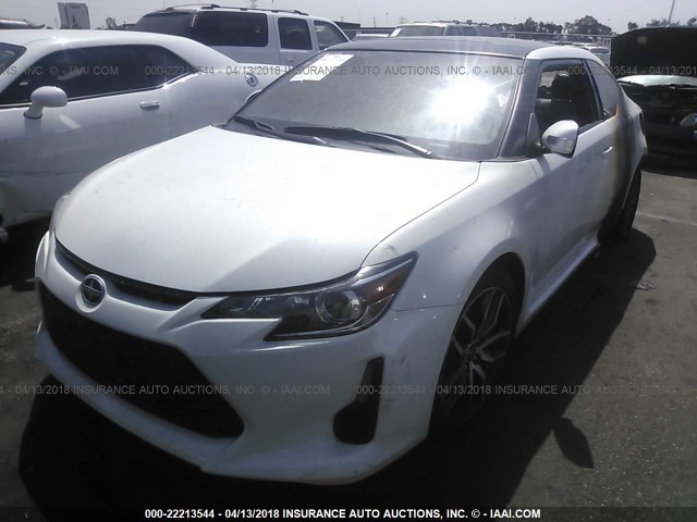 JTKJF5C75F3091565 - 2015 TOYOTA SCION TC 白色 照片 2