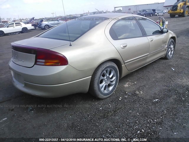 2B3HD46R3YH250362 - 2000 DODGE INTREPID GOLD photo 4