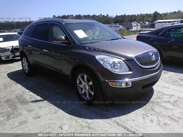 5GAEV237X8J222645 - 2008 BUICK ENCLAVE CXL BROWN photo 1