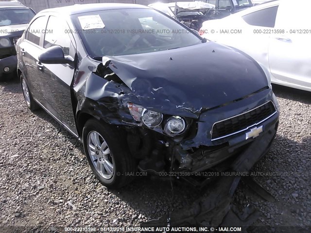 1G1JC5SH1G4163683 - 2016 CHEVROLET SONIC LT GRAY photo 6