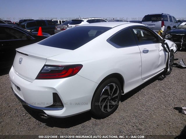 1HGCT1B34GA012336 - 2016 HONDA Accord LX-S WHITE photo 4